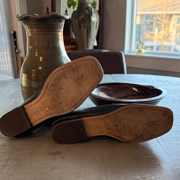 Tory Burch Perrine Black Leather Loafers - Picture 4 of 6